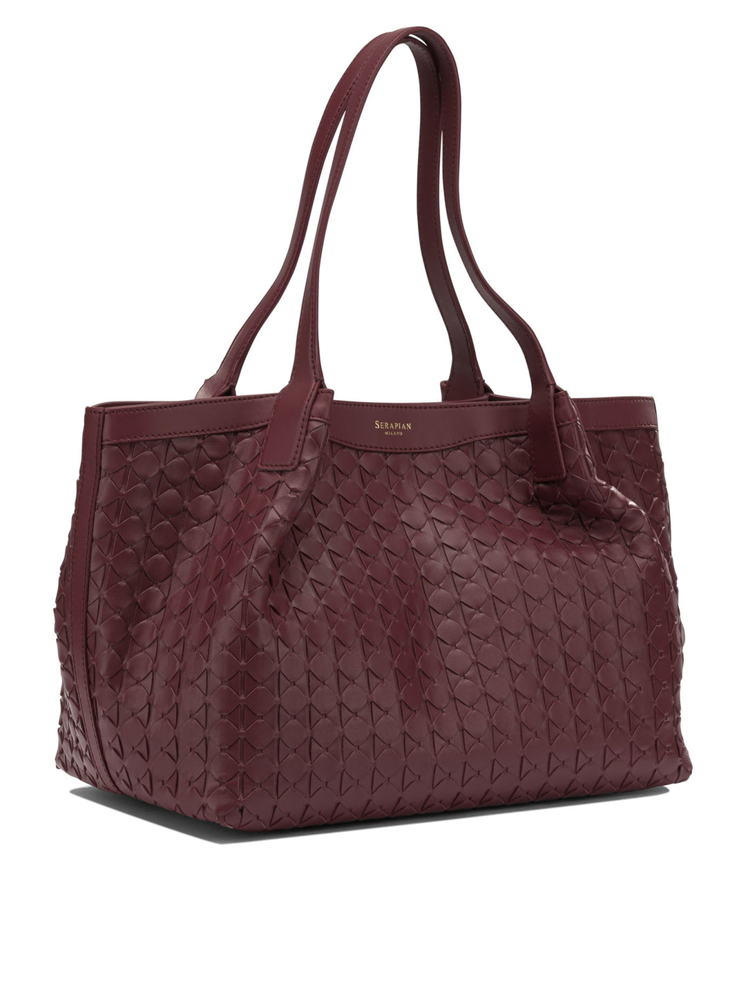 Serapian Secret Shoulder Bags - Bordeaux | 1d54e04d8e7145543d7fbc3533b9446ab5862ea5