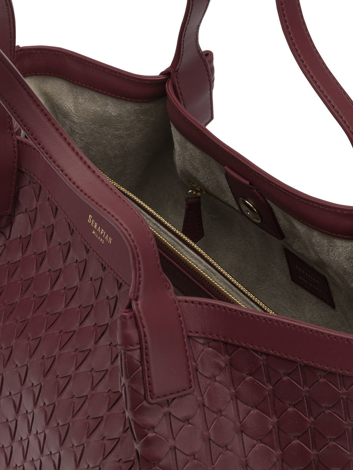 Serapian Secret Shoulder Bags - Bordeaux | 0fd1c6505ab6e30b5dca83ef632f887bf52995c4