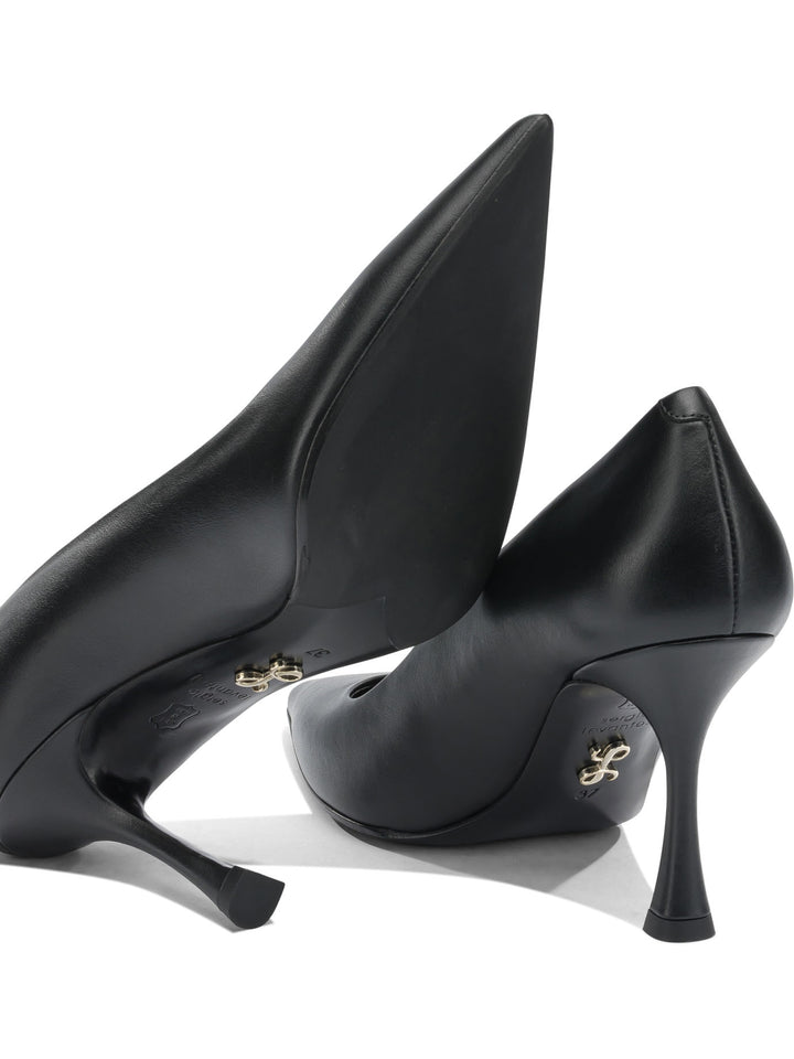 Sergio Levantesi Diva 80mm Heeled shoes - Black | 04d1dd48a7f34ba6f85310777b30dadc4985f6b5