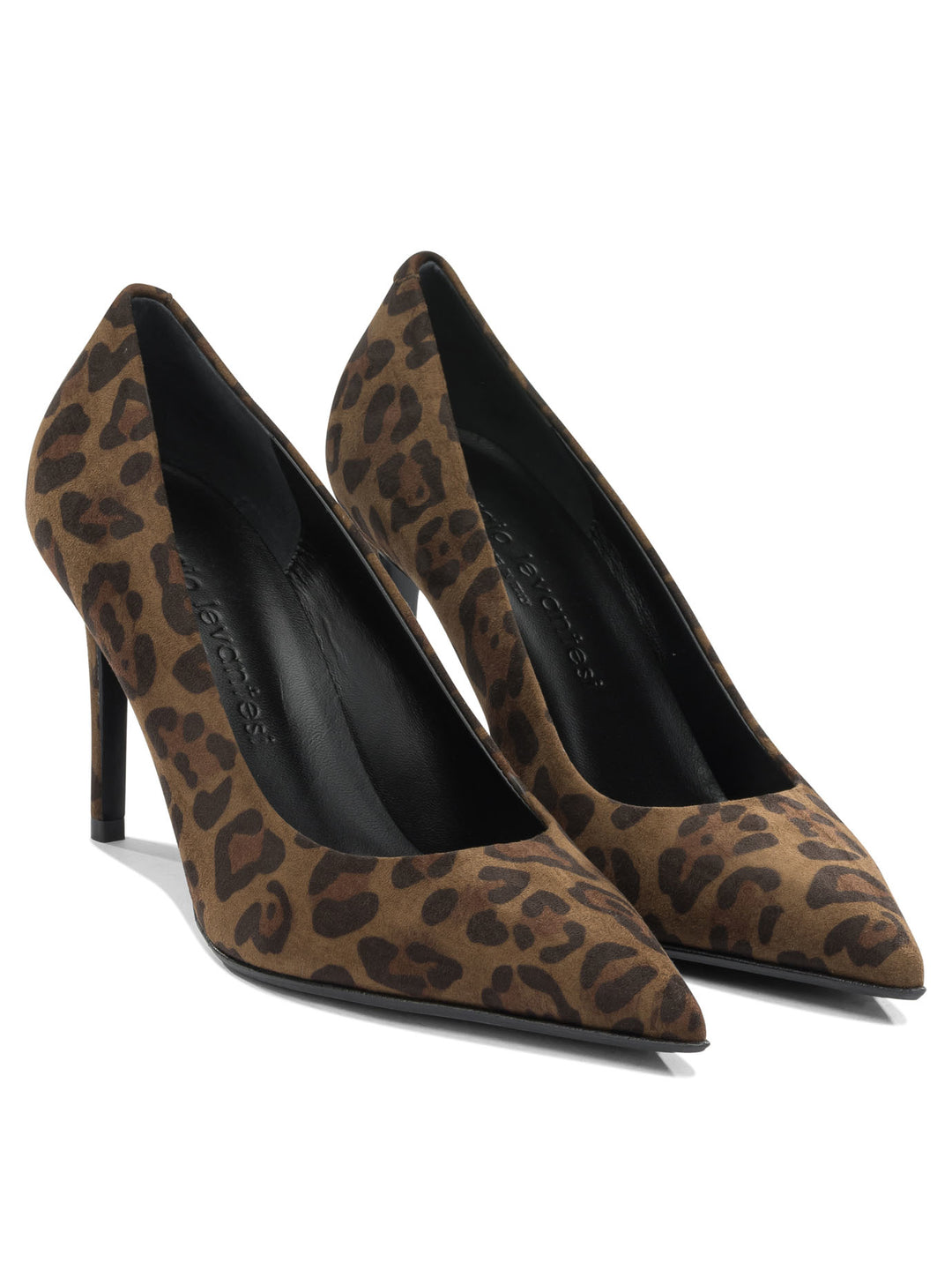 Sergio Levantesi 80mm Suede Pumps Heeled shoes - Brown | 7e703ea7c80e640c927cb906eccc969138cbdbaa