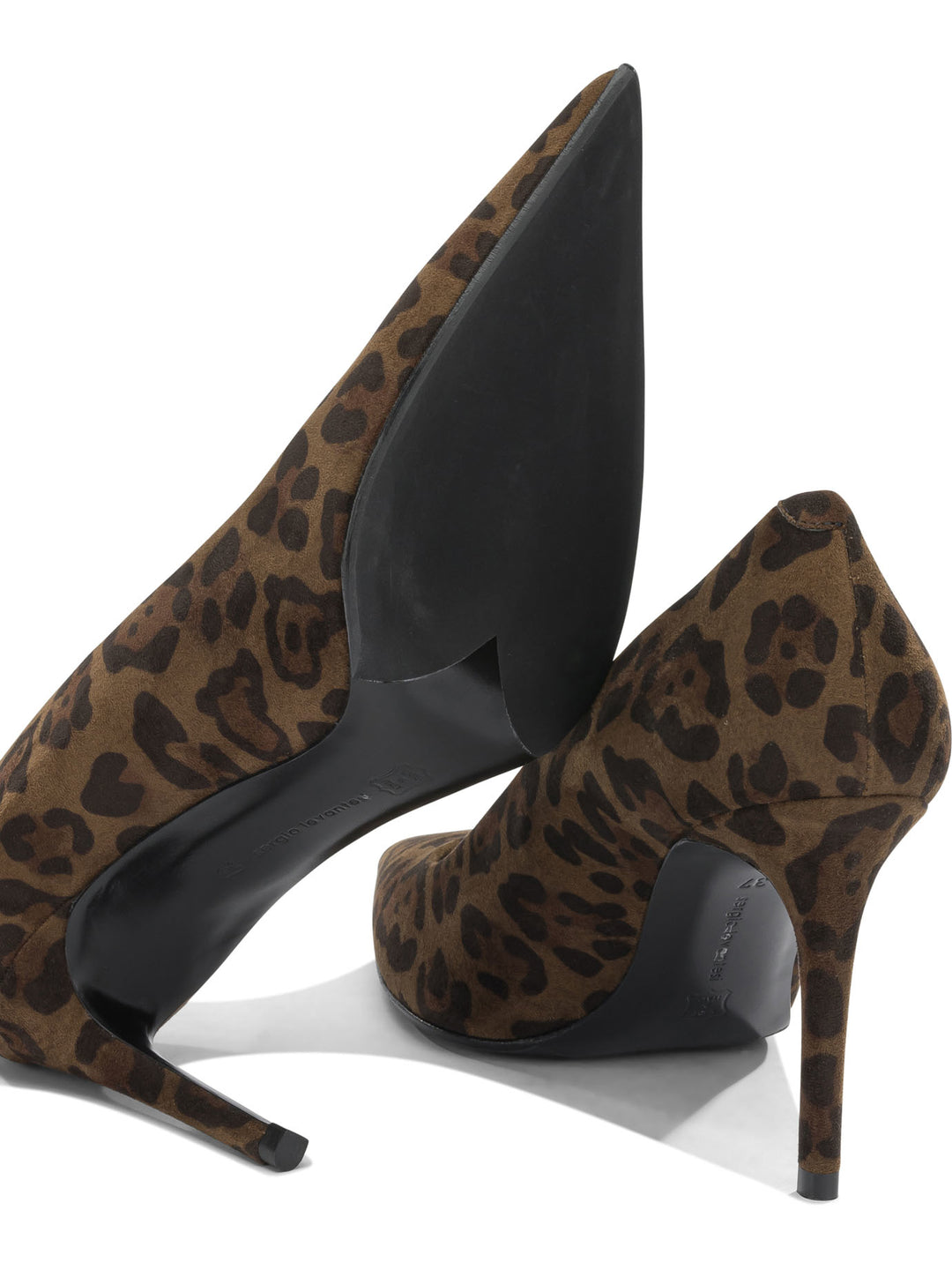 Sergio Levantesi 80mm Suede Pumps Heeled shoes - Brown | 70a80637972eb08cd829e72d541d59bc7dc79981