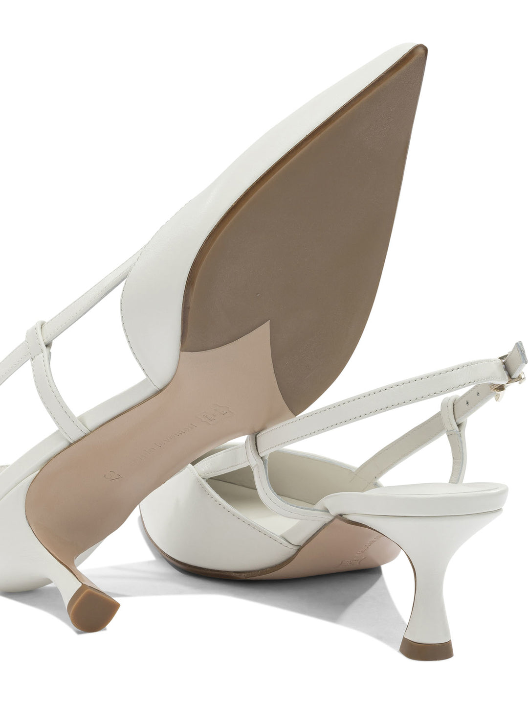 Sergio Levantesi Elsa 50mm Heeled shoes - White | 3f4bfb75ce2c227582293a36273c28ac00aa08b8