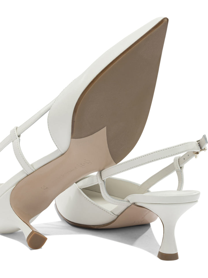 Sergio Levantesi Elsa 50mm Heeled shoes - White | 3f4bfb75ce2c227582293a36273c28ac00aa08b8