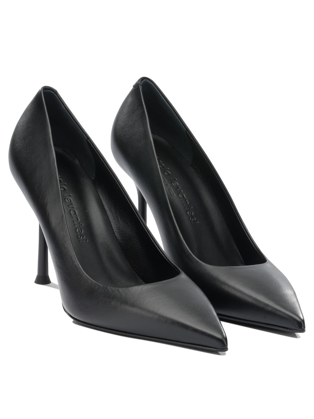 Sergio Levantesi Musa 100mm Heeled shoes - Black | 24e5987d5829d76d3902b67de6442e3e1afef917