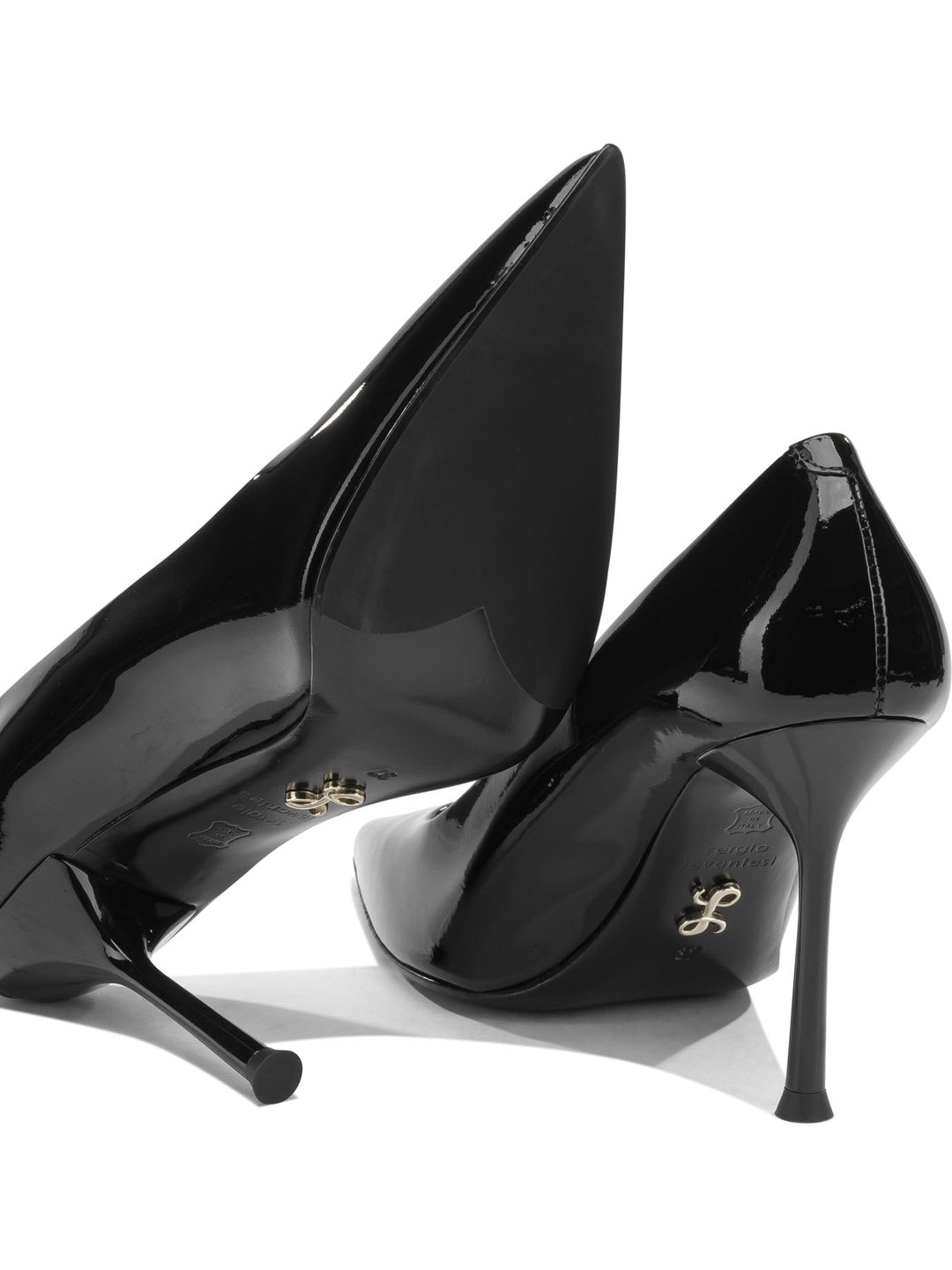 Sergio Levantesi Musa 100mm Heeled shoes - Black | f6e030f385630a7758d5a4a9b4efcd6de2c5e81a