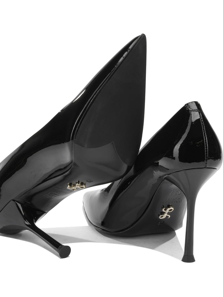 Sergio Levantesi Musa 100mm Heeled shoes - Black | f6e030f385630a7758d5a4a9b4efcd6de2c5e81a