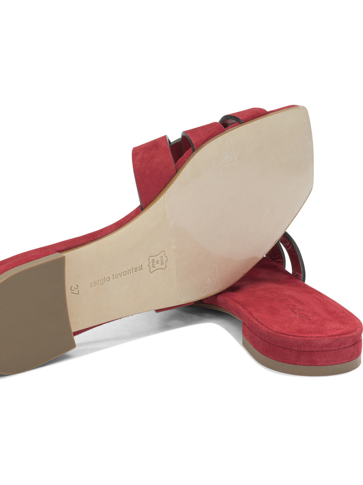 Sergio Levantesi Norma Sandals - Red | 150de0895b95321722b3eba1f78e77a65bdff408