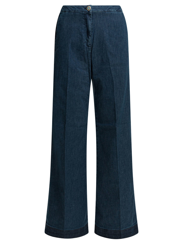 Shaft Jeans Flaire Smocking Jeans - Blue | b9d414c77ff7dd85ab4f5d9e23cf291fb9c6a9f5