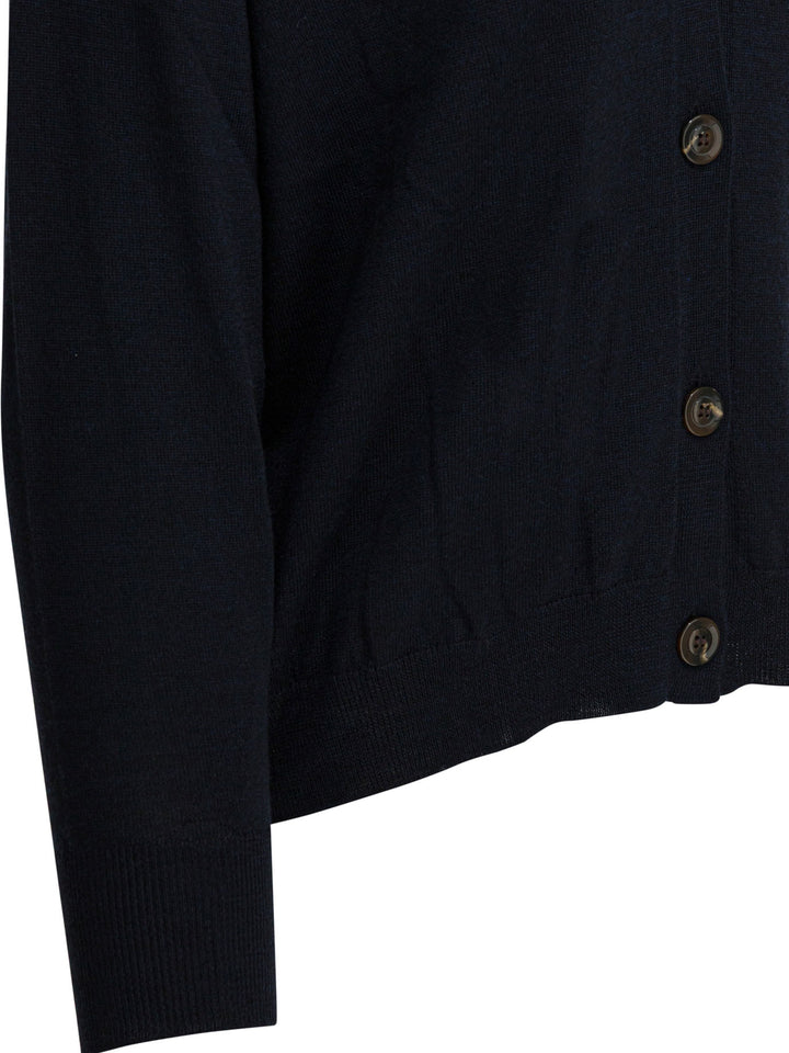 Soeur Merino Wool Cardigan Knitwear - Blue | c8c172acb5c73ebd3cc93d1eaa68cff4ecec8342