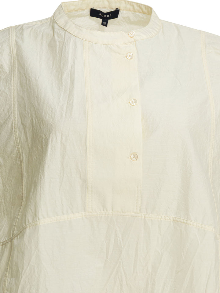 Soeur Danube Shirts - White | e86daab4370d7b04634b3154a023a87e549e0a0c