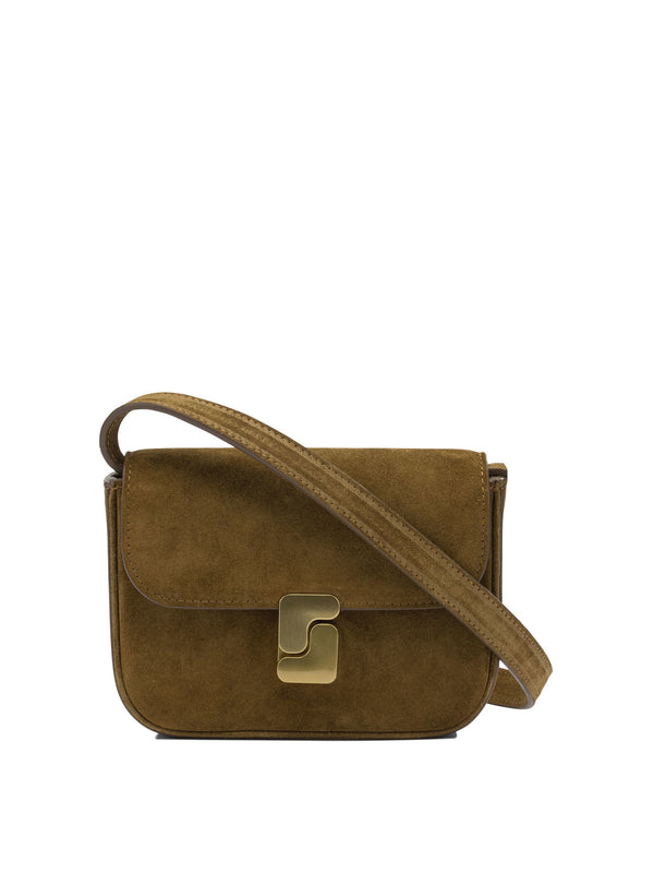 Bell Crossbody Bags Brown