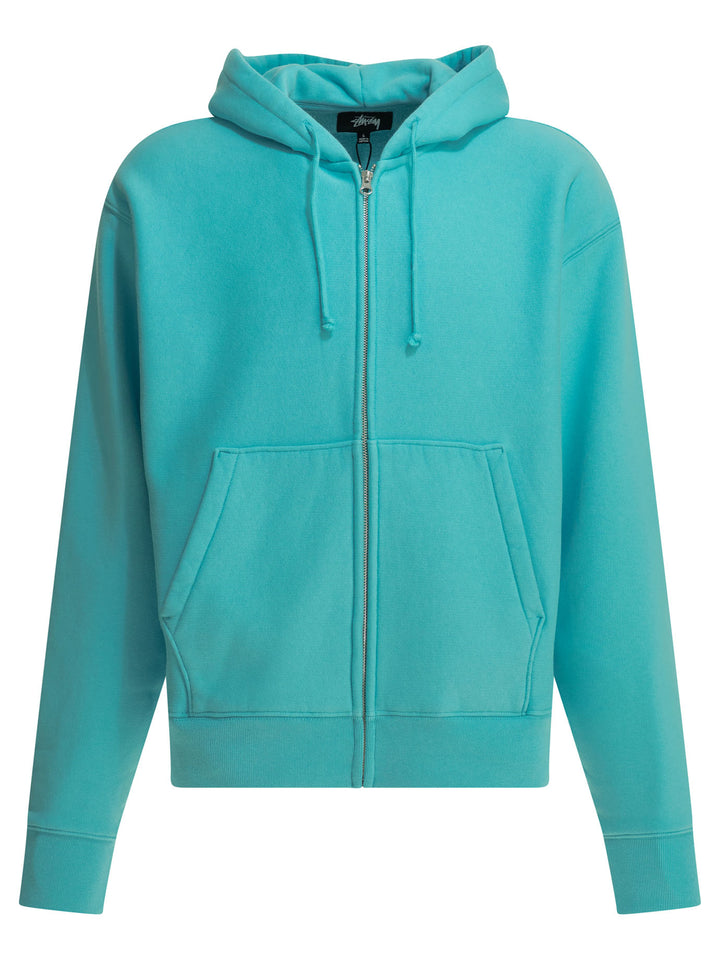 StüSsy  Sweatshirts - Light blue | 0478fdb6dd22ec4e7a333fc23b535ddea3985b21