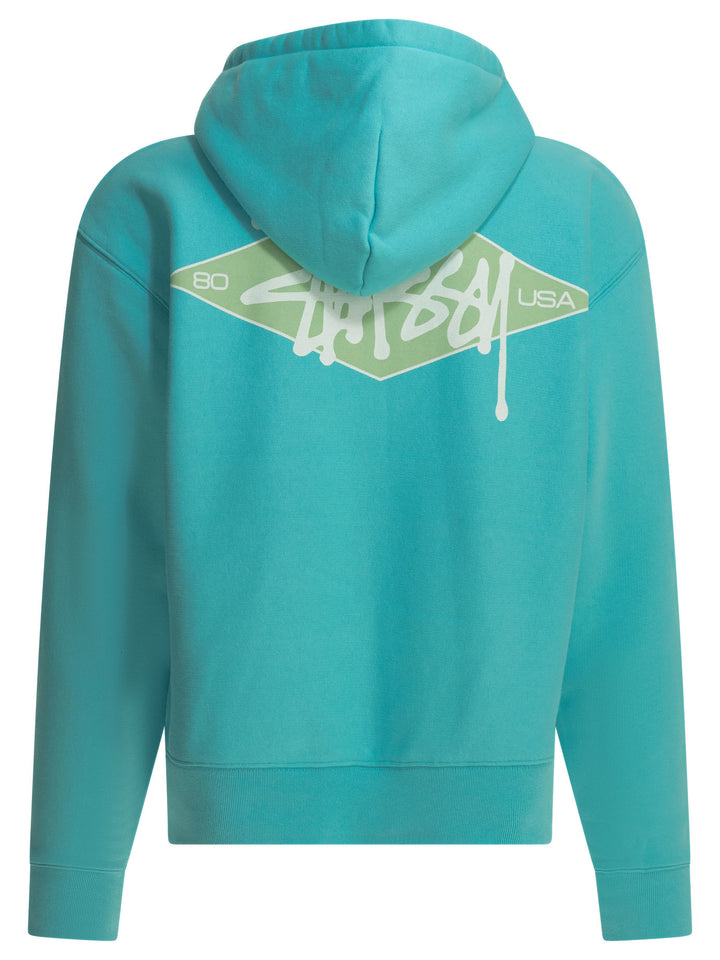 StüSsy  Sweatshirts - Light blue | 6a01385caa1b847aad5106fd1f26ba01eb0a3cb4