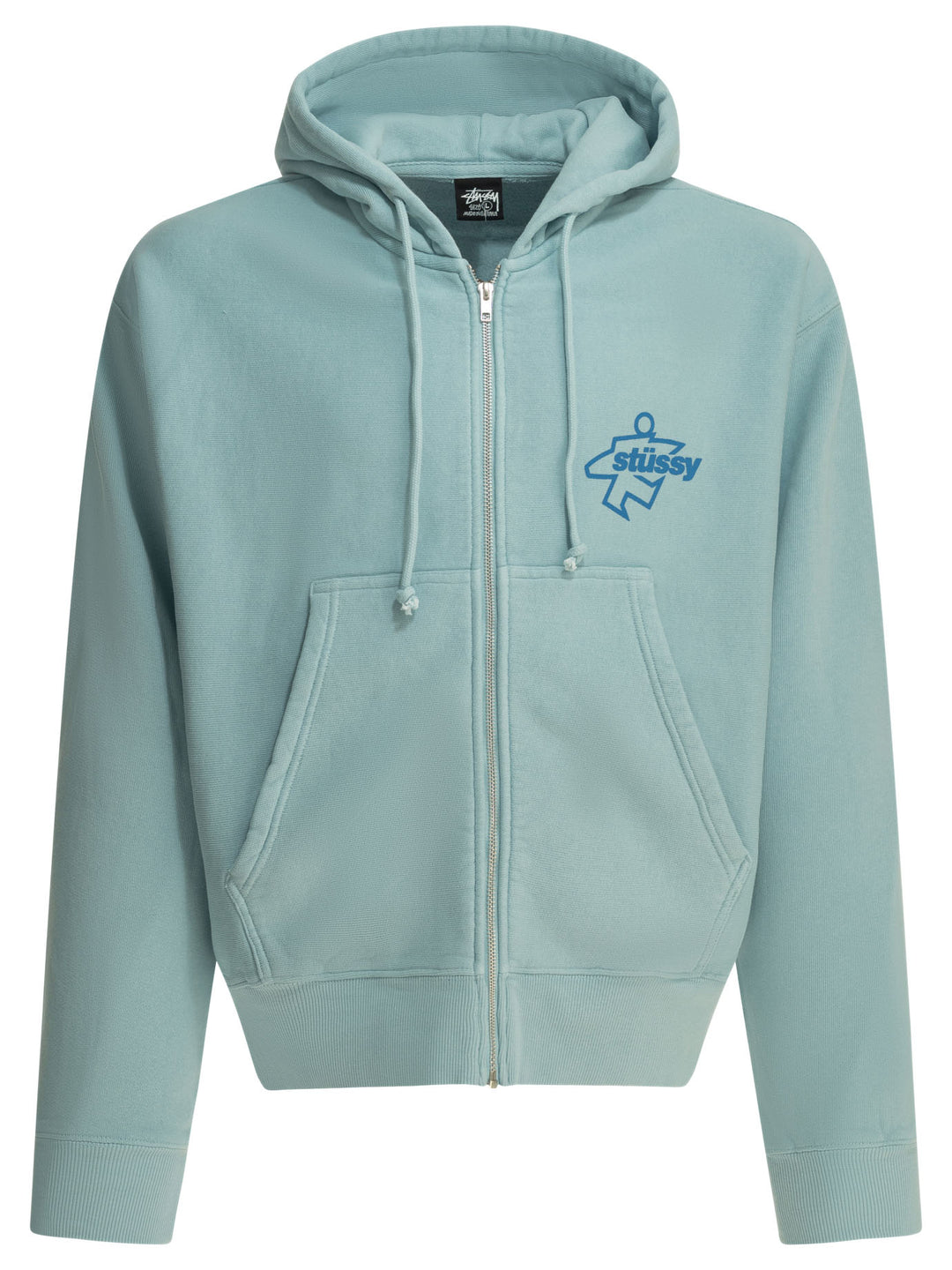 StüSsy  Sweatshirts - Light blue | fd5aa3fab3ed7249427416bda7710f0475162fd2