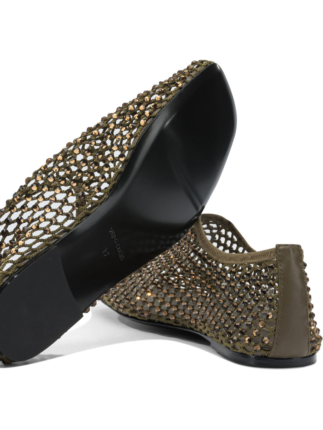 Strategia  Ballerinas - Green | 5c500986e9e40eeaf308e2508a4f48cbec57c3d0