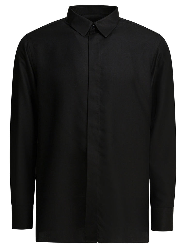 Tom Ford Drapy Twill Shirts - Black | a2190c9c19e13099f8f89a7c461960e75d1b88aa