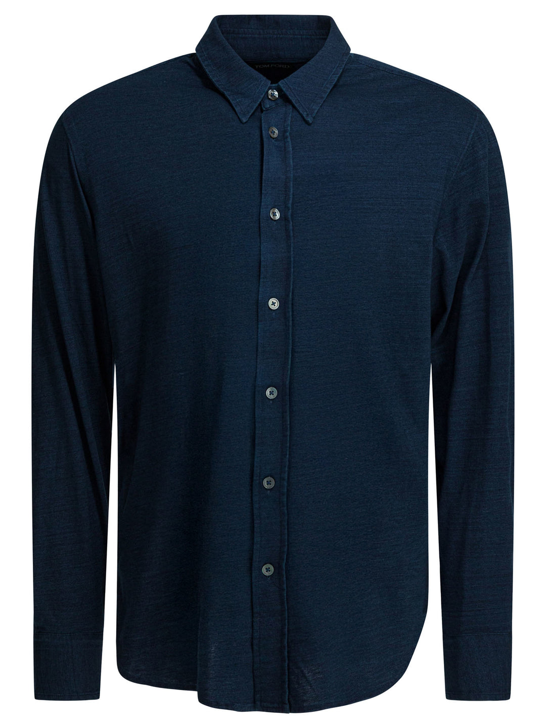 Tom Ford Cotton Shirt Shirts - Blue | 817bebaadeddc67c4d80d584bcddd14e3a0e6a67