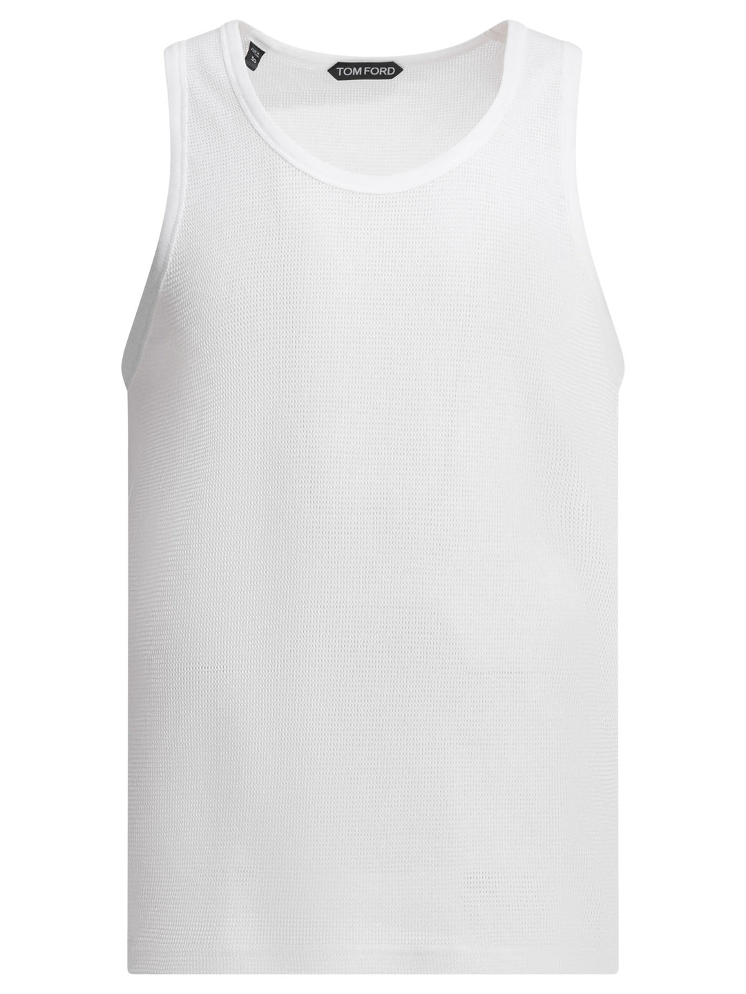 Tom Ford Cotton Mesh Tank Top Tops - White | 1df47f42e791860930fc6ed7f38a823b511d77ef