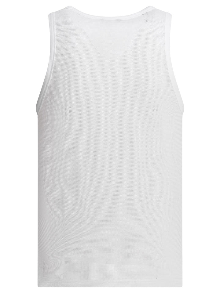 Tom Ford Cotton Mesh Tank Top Tops - White | 9ecef5618479bbddbca752bb67f1c0f8c06db33d
