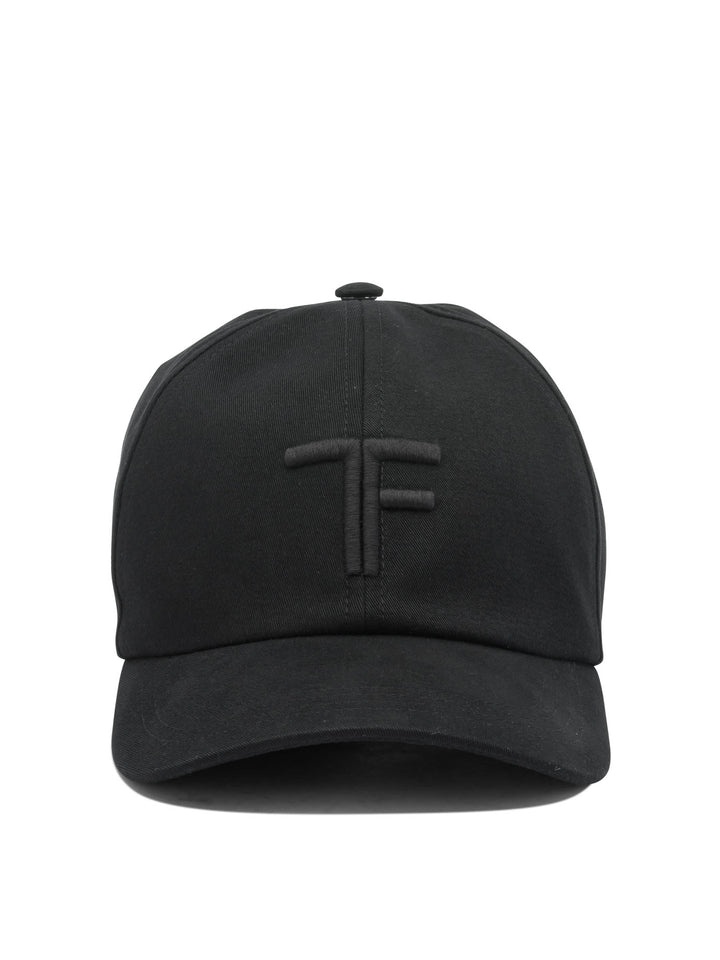 Tom Ford Baseball Cap With Logo Hats - Black | 73c3d35c67038ed272a0cccae22242db772d98e3