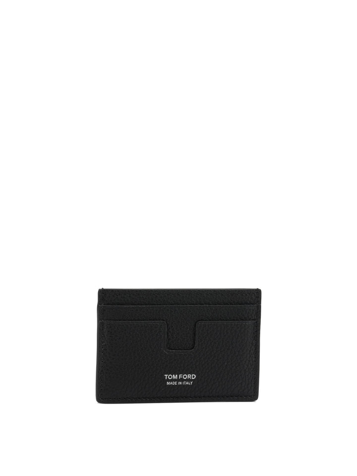 Tom Ford Grained Leather Card Case Wallets & Card holders - Black | d5458a798c2ce5c7aba8439782762a61f70bbcbf