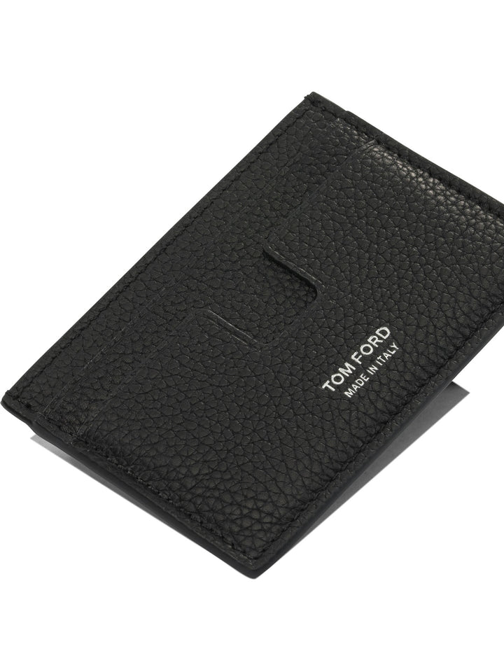 Tom Ford Grained Leather Card Case Wallets & Card holders - Black | 7e46680051095c7192c73a1b28a2b15fb6cc81e7
