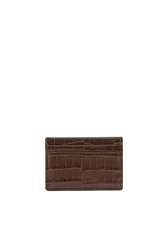 Exotic Line Wallets & Card Holders Brown