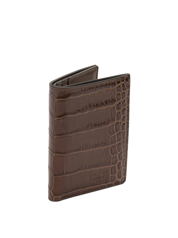 Tom Ford Exotic Line Wallets & Card holders - Brown | 48ae2d048e9a2894251a115589fe63ce46db1c90