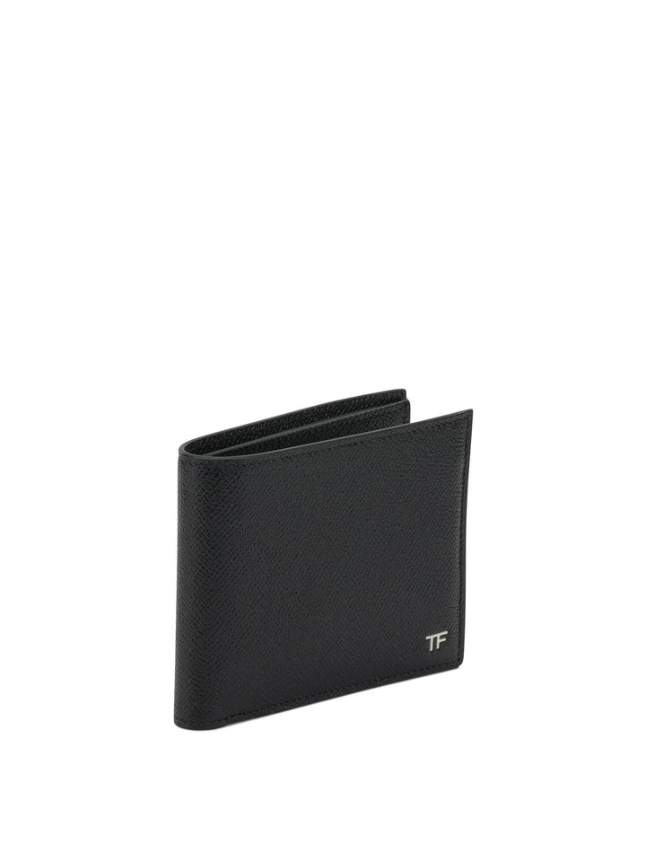 Tom Ford Small Grain Leather Bifold Wallet Wallets & Card holders - Black | bee2edd20e00d7bba887bb2a3c6ffd6dd7be02b9