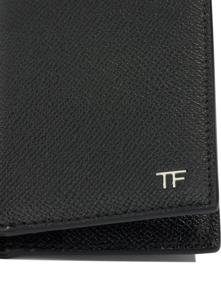 Tom Ford Small Grain Leather Folding Card Holder Wallets & Card holders - Black | 6936501acd515c05313e404996c3bd4b3a0230c3