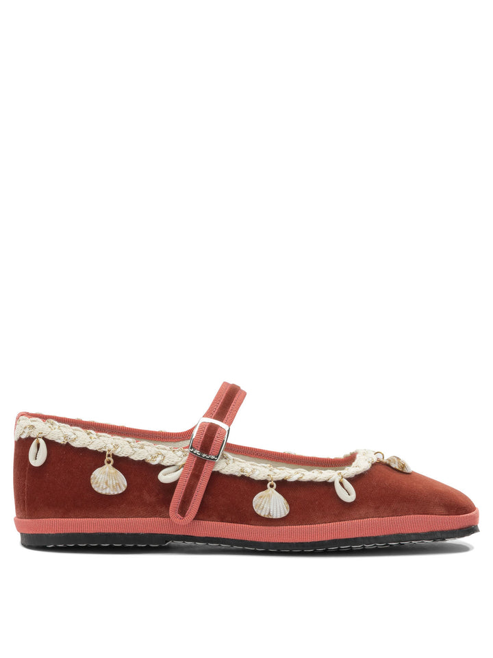Toujours Lou Lou Ballerinas - Orange | 2d6867c202b27bff65040d6fd7bf6f0426131c7a