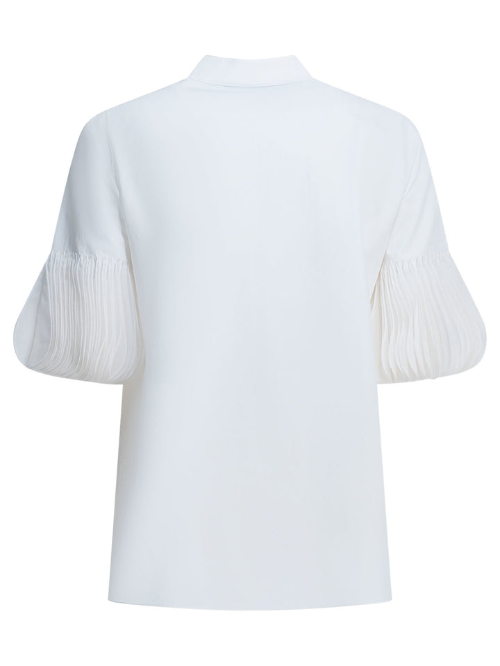 Valentino Embroidered Casual Shirt Shirts - White | 2b6c0250833103856eee7f2b375d0d36bd4b349d