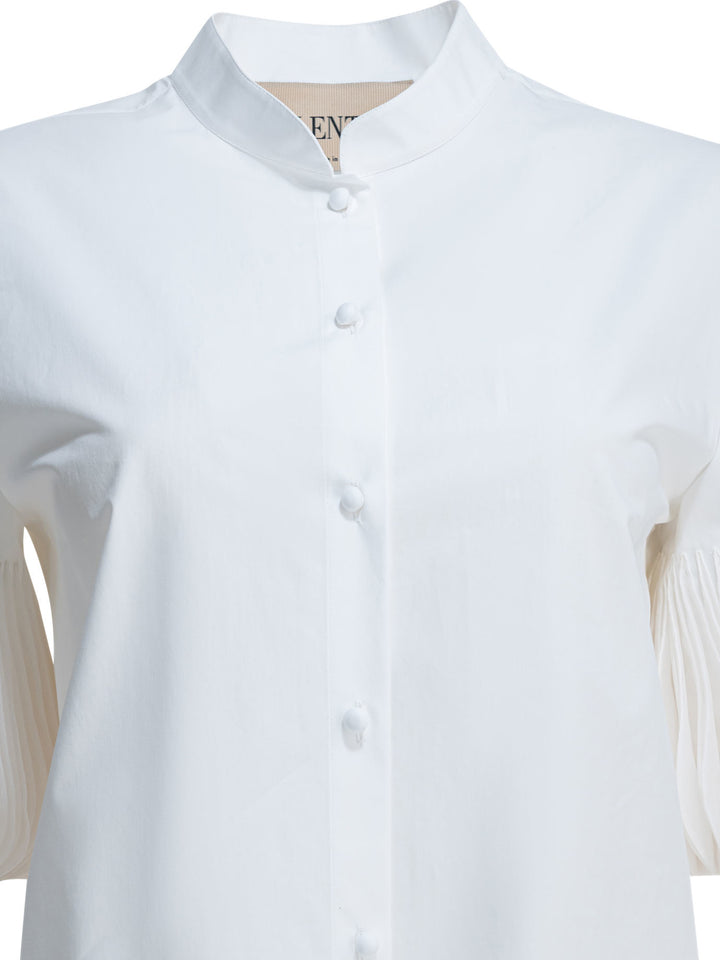 Valentino Embroidered Casual Shirt Shirts - White | d962a5f81d8b8e3513fe3b788940ddb2dedec61e