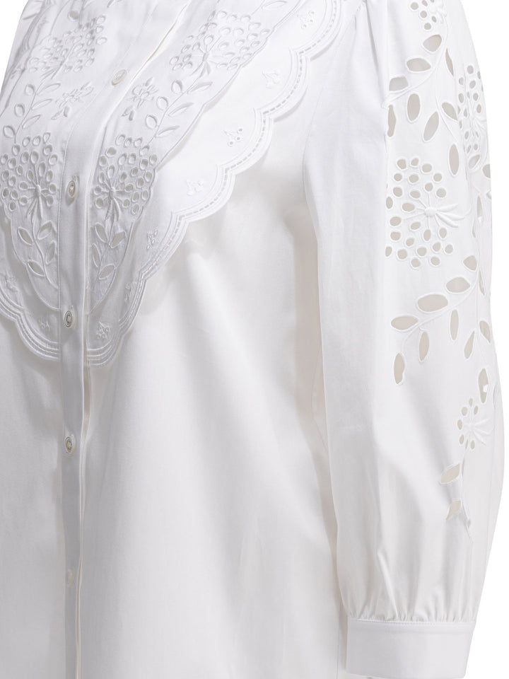 Valentino Embroidered Casual Shirt Shirts - White | a6ed3bf13e010dfa44346bb050d873abcc76c235