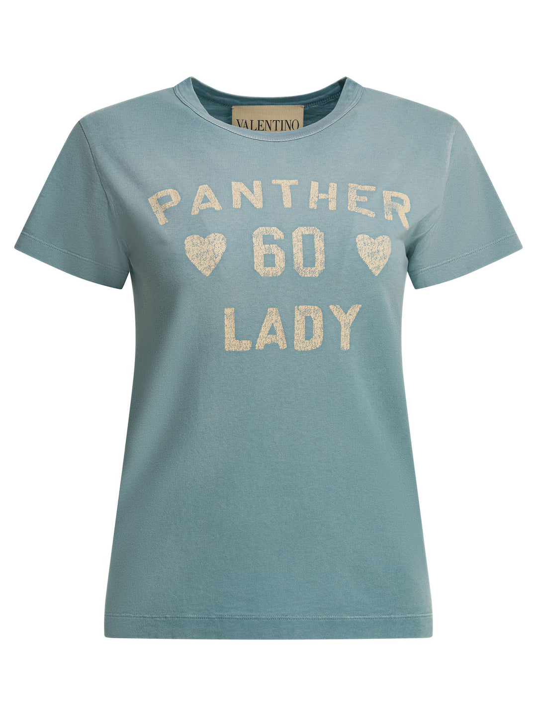 Valentino Panther Lady T-shirts - Light blue | 376a21e440852702d910805698650e696a1e54d6