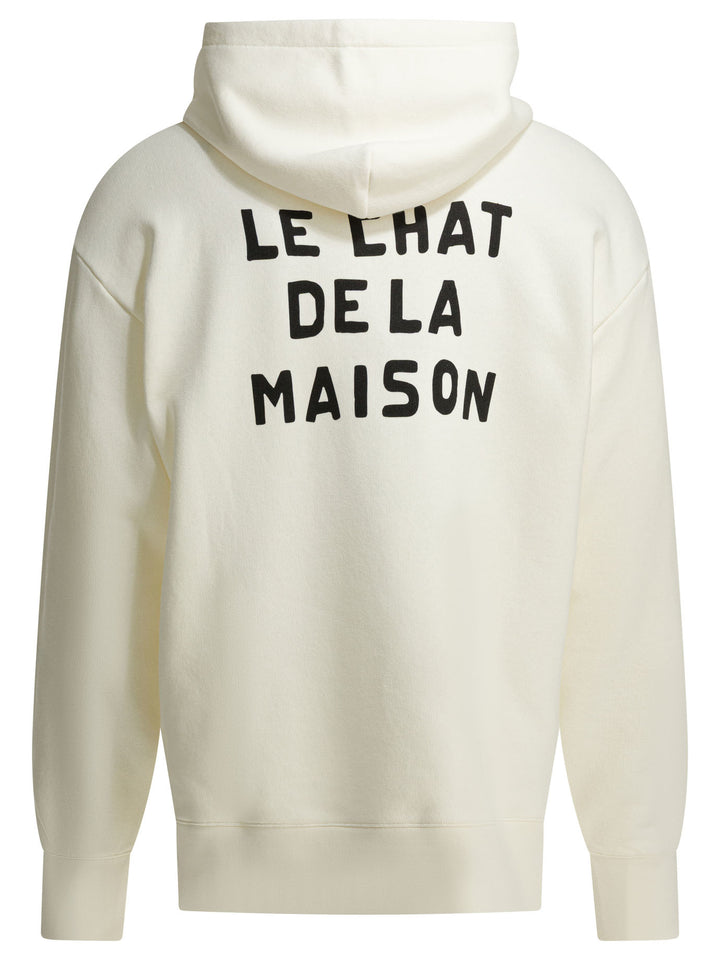 Valentino Le Chat De La Maison Sweatshirts - White | 566dcd4cd5ea9331c3b183667a97e05840886d83