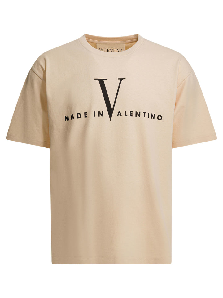 Valentino Made In Valentino T-shirts - Yellow | feea409621c81edc510c0129fe4ea2dc5c218f5b