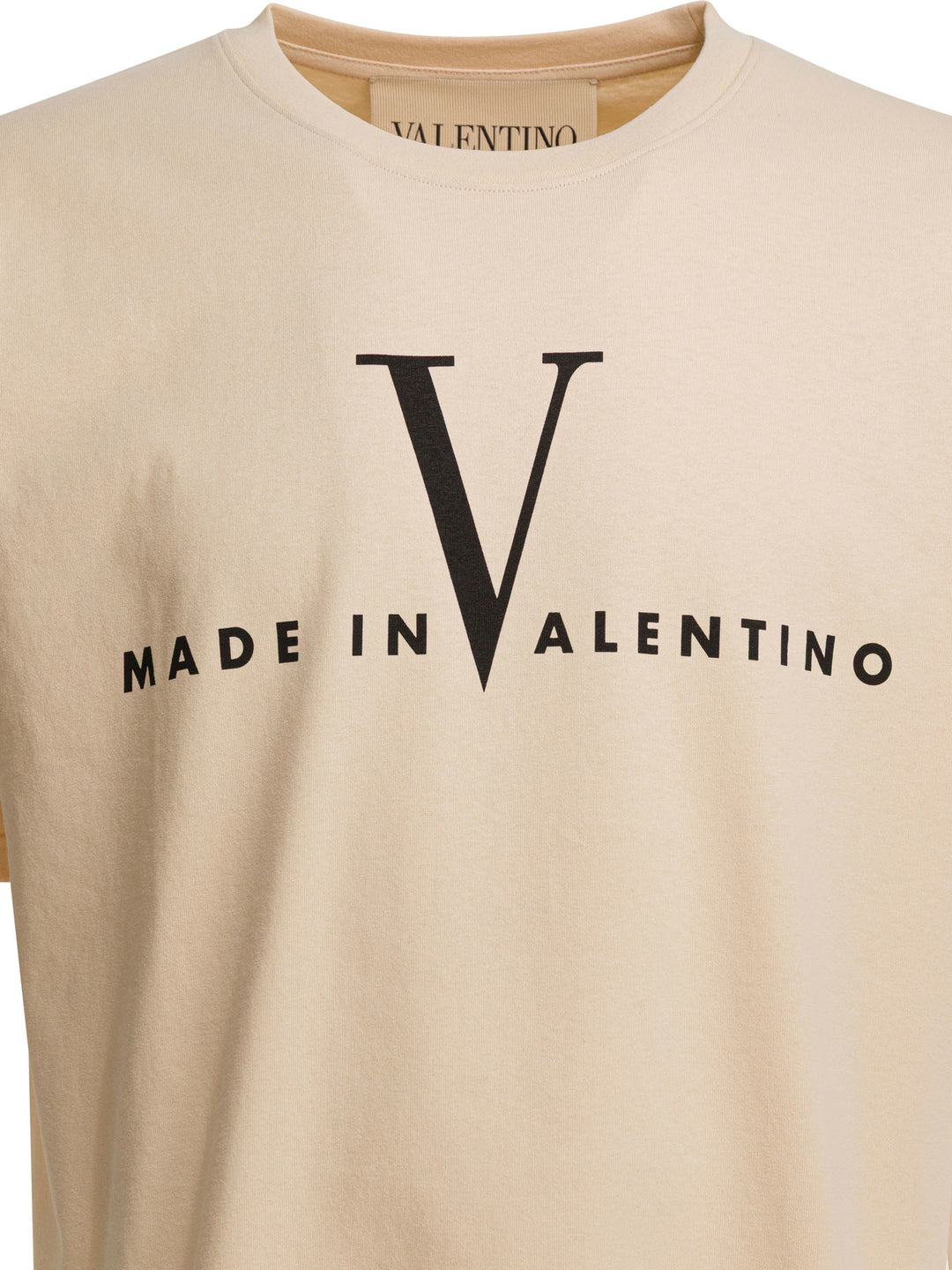 Valentino Made In Valentino T-shirts - Yellow | e0d94865268059fa1f129dd7ed3600f322699350