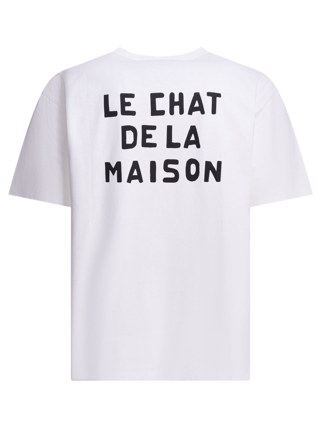 Valentino Le Chat De La Maison T-shirts - White | 26b88fc46658dde4ea0b0cc2893e7e731c1af6ae