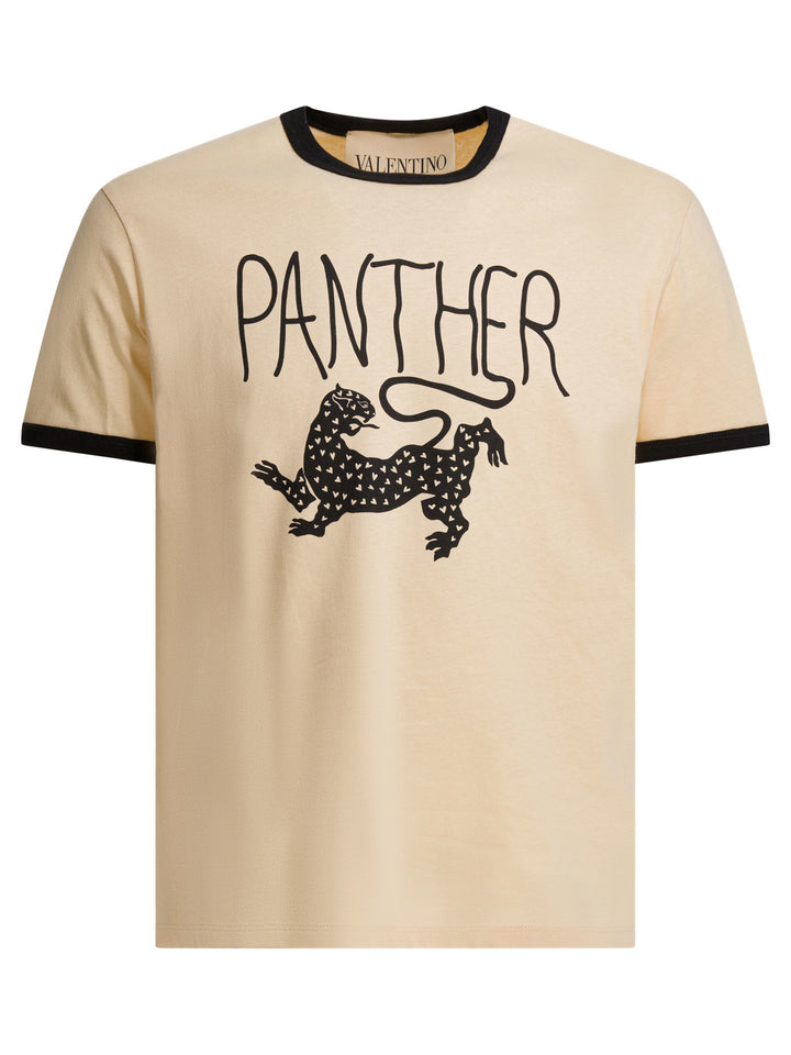 Valentino Panther T-shirts - Beige | 4f5297c5dad792ef5d828849df6a5c03a5c00f6c