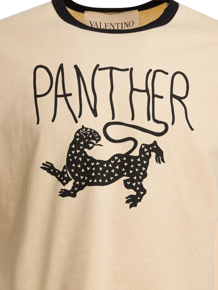 Valentino Panther T-shirts - Beige | 1539b0cf6795b9a4a3baacbb035c8fe2696fe30e