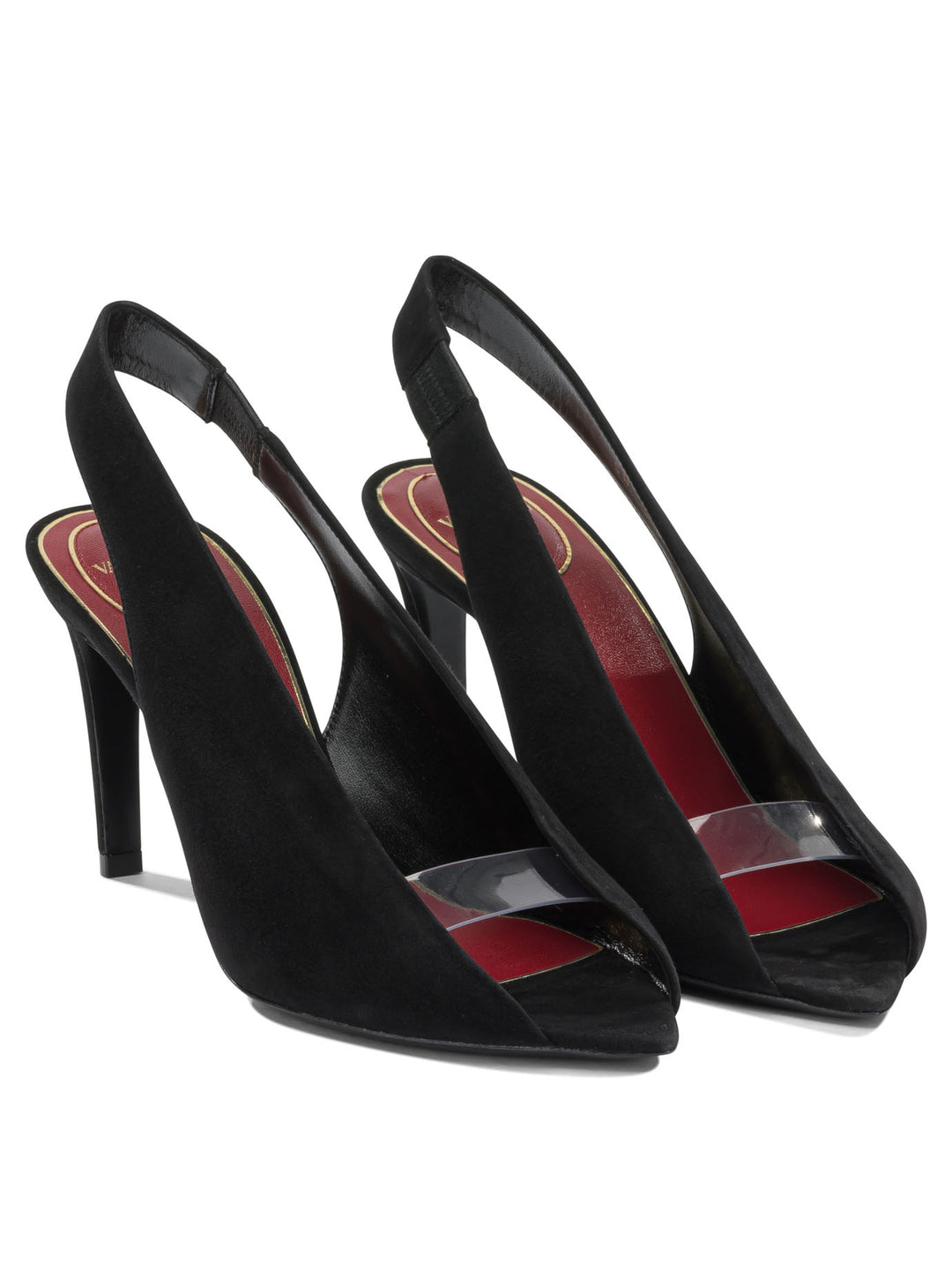 Valentino Garavani Révélé 105mm Heeled shoes - Black | 87c3e1c644a0485d3afb3b25507cf53369594121