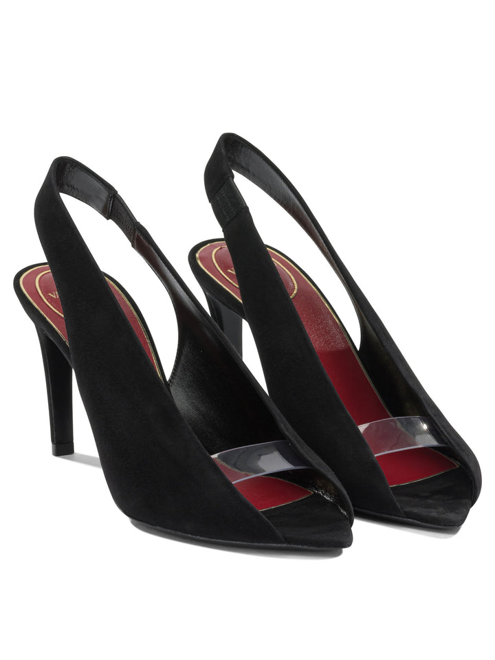 Valentino Garavani Révélé 105mm Heeled shoes - Black | 87c3e1c644a0485d3afb3b25507cf53369594121