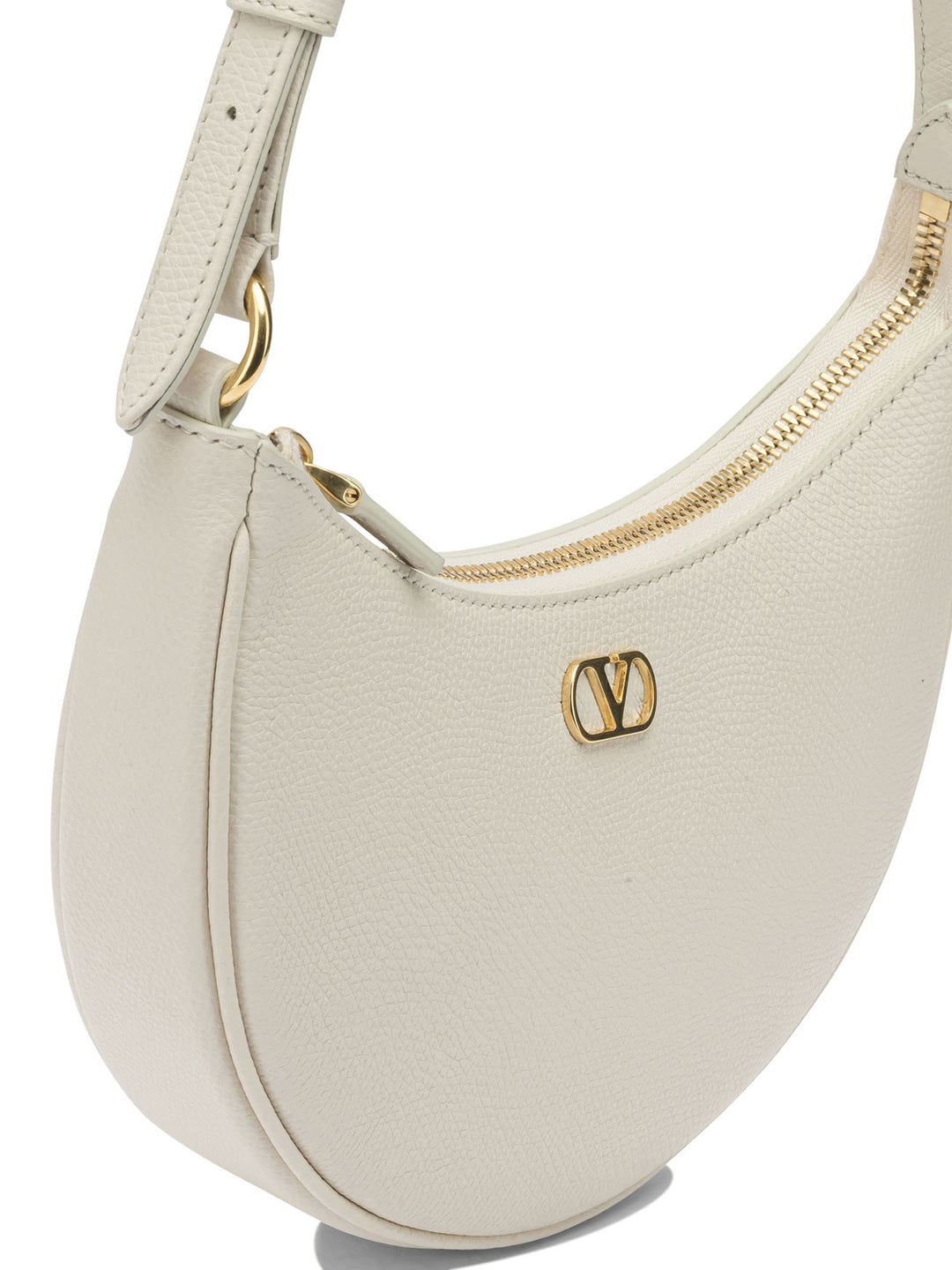 Valentino Garavani Mini Hobo Shoulder Bags - White | 443423e24dc38711c981bc6055eac12a89ca18c5