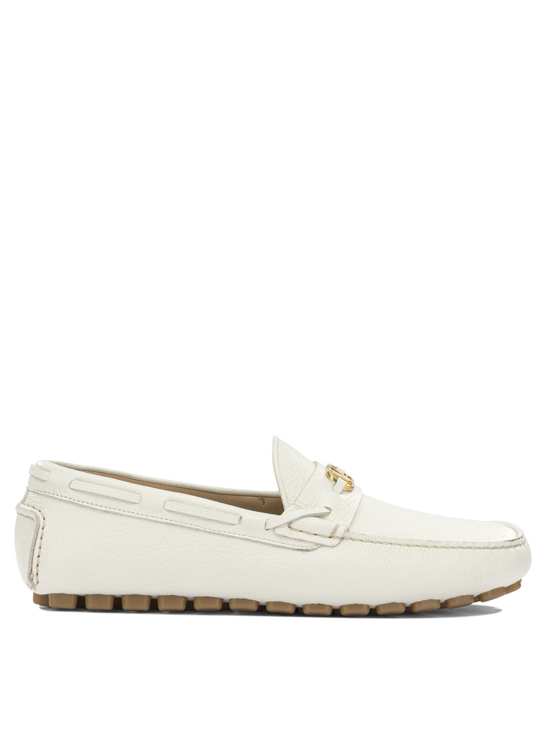 Valentino Garavani Driver Fastway Loafers & Slippers - White | e04e6acaa235a95f61521dba5c9b79f2ba4c54f8