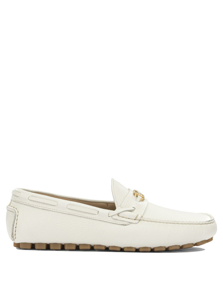 Valentino Garavani Driver Fastway Loafers & Slippers - White | e04e6acaa235a95f61521dba5c9b79f2ba4c54f8