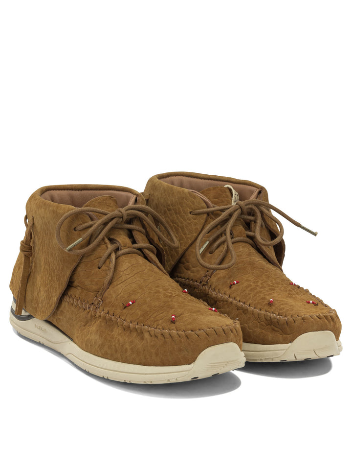 Visvim Lhamo Folk Boots and Ankle Boots - Brown | 2730e696c2c4c3fedcc3fa66d58e3f40e0f7b7cc