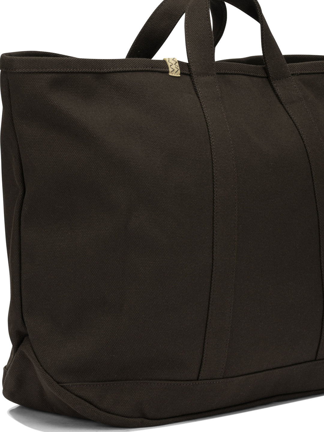 Visvim Canvas Rime Tote L Handbags - Brown | 8c65b2384c8f33e88000ef06c2655e8df214f05b