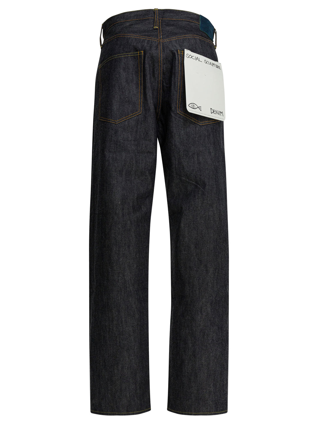 Visvim Social Sculpture 01 Wide Raw Jeans - Blue | 1db1bbb81b6e5dce9a57e5182bcc4d97fb8d31e4