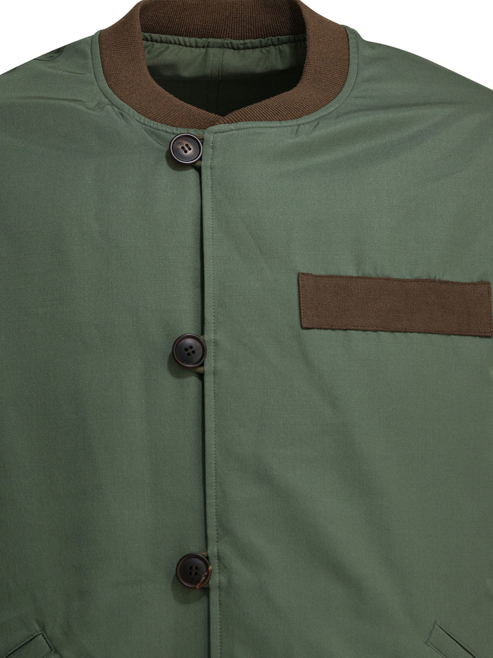 Visvim Nylon Bomber Jacket Jackets and Coats - Green | cd03ef9be2b464946bb85cedfbbfba84d0dd295b